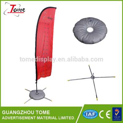 Advertising exhibition event outdoor Feather Flag Flying Beach Flag banner stand